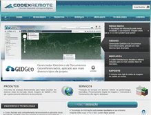 Tablet Screenshot of codexremote.com.br